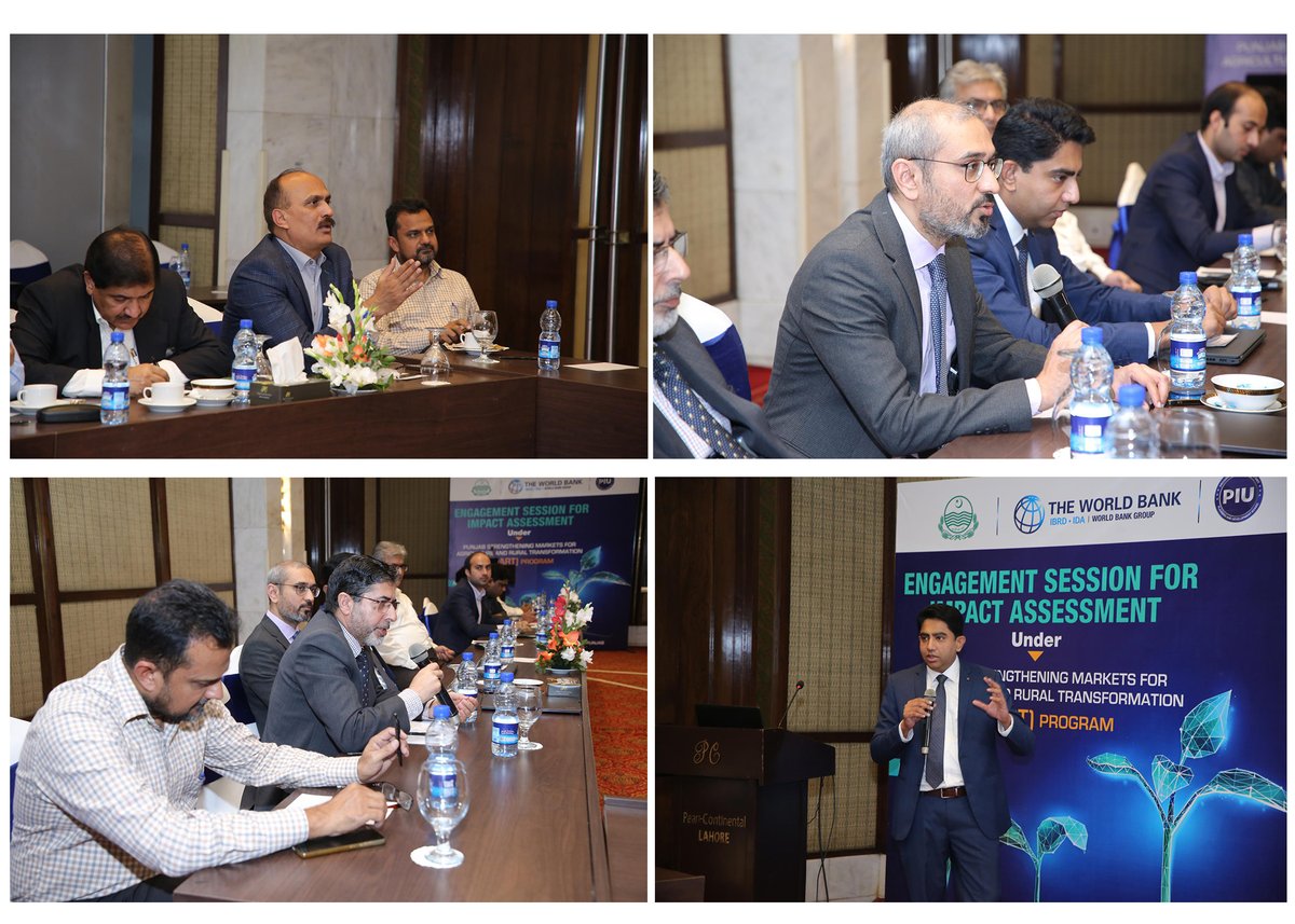eodbpunjab's tweet photo. An impact assessment session under  #WorldBank’s assisted #SMARTProgram was held on 22-Nov-23. The session was conducted to present the approach and methodology of the assignment and to obtain feedback from the participants on the same.
The session was attended by the representatives of @eodbpunjab Program Implementation Unit, P&D Board, @WorldBank , @EYnews , @agri_department , @PFAHQOfficial  @PunjabLivestock , @PunjabGovtpk  @IrrigationPb