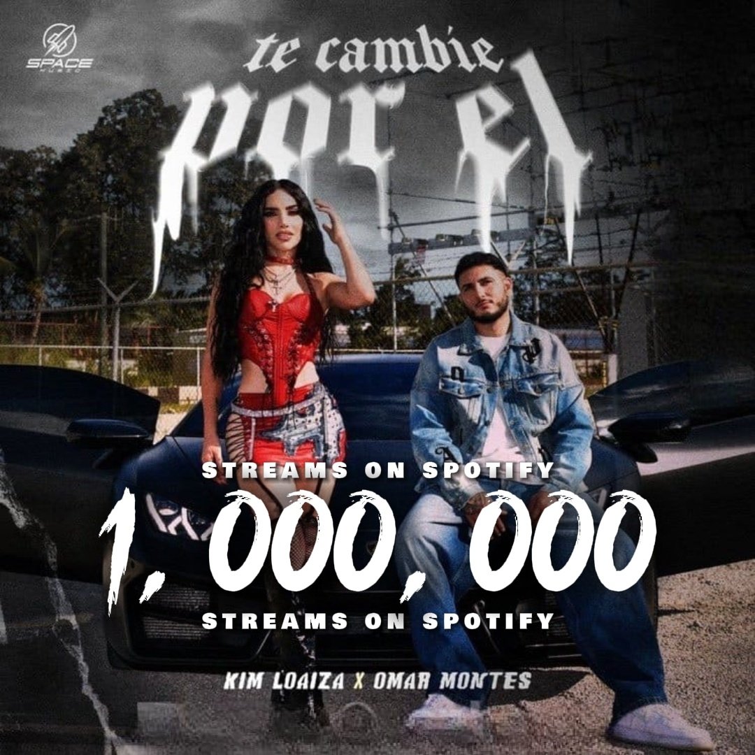 KmLoaizaNews's tweet photo. El video oficial de "Te Cambie Por El" by @KimberlyLoaiza_ x @omarmontesSr ha superado la cifra de 1 MILLON de visualizaciones en YouTube a solo 3 horas de su estreno! 🔥 https://t.co/rCgJ1bco3x
