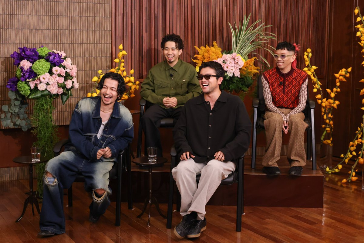 King Gnu、4人でバラエティー初登場❗ 『日曜日の初耳学』で林先生と