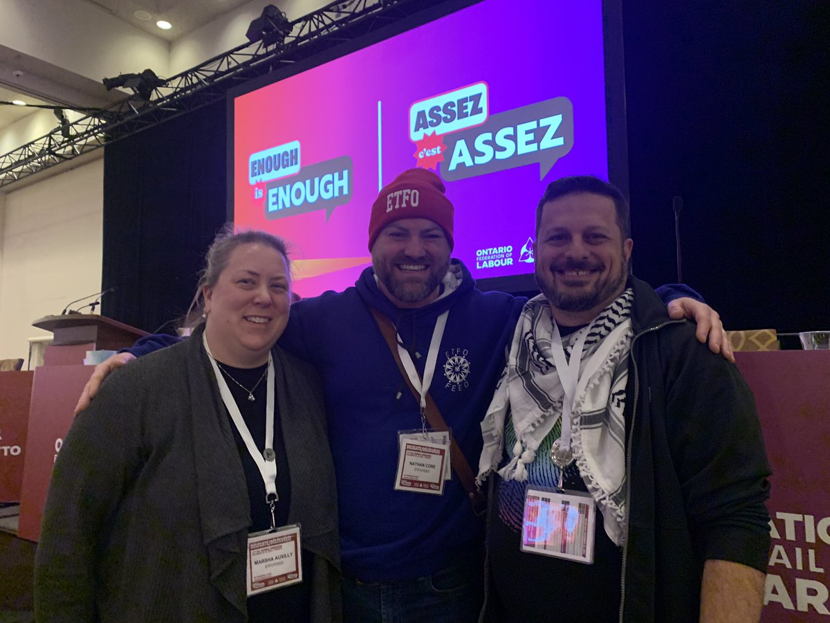 A great week at the <a href="/OFLabour/">OFL</a> convention working with unions from all across the province to build a stronger future. 

#solidarity ✊🏽
#OFL2023 #EnoughIsEnough
#onlab #canlab
