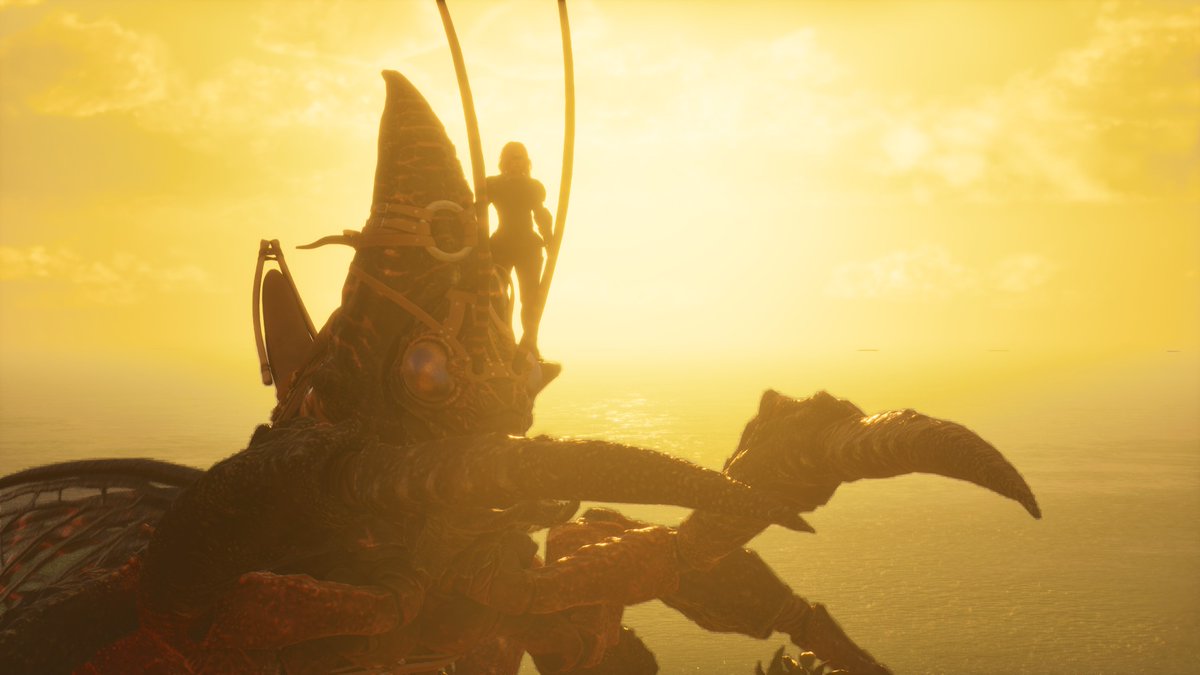 Grunguiestooth's tweet photo. Un hermoso atardecer en #ARKSurvivalAscended #playARK #ARKade https://t.co/UHTZ7B8NeF