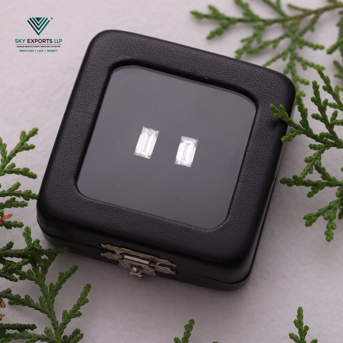 ExportsSrt's tweet image. Double the sparkle, double the allure: Baguette-shaped lab-grown diamonds by Sky Exports LLP.

#pairdiamond #Baguettediamonds #Baguette #Baguettecut #labcreateddiamond #labgrowndiamonds  #labgrowndiamondjewelry #cvddiamonds #skyexportslabgrowndiamonds