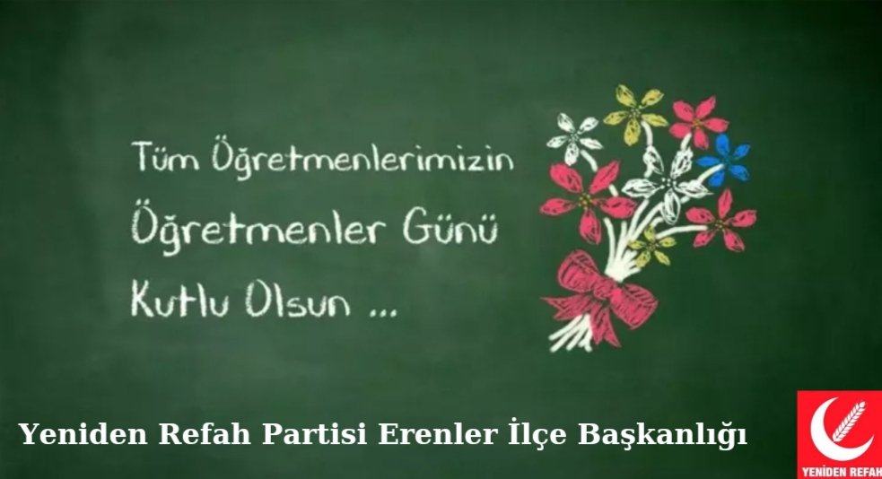 Atanmış atanamamis tüm öğretmenlerimizin öğretmenler günü kutlu olsun