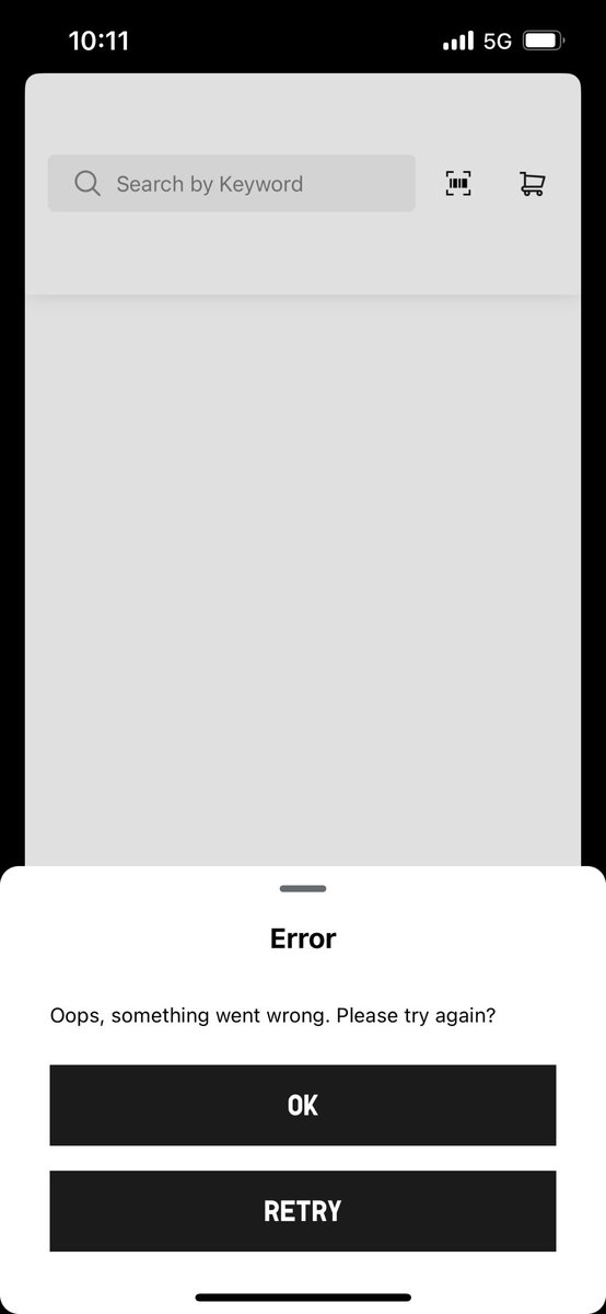kanny24's tweet photo. @UniqloIn App not working?? 😐😡 https://t.co/B1o3e9amsT