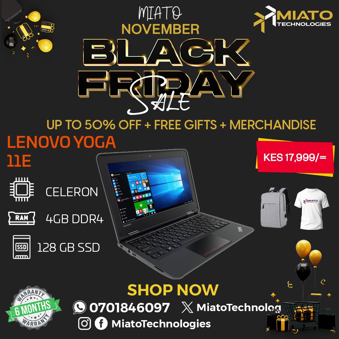 Your Welcomed to catch the Miato Black Friday deals and enjoy the biggest offers. 

Place your order today 
CALL WHATSAPP
0701846097
#MiatoBlackFriday

Hanifa Sam kerr Michael Warutere South C Kenyan Shilling safari park hotel Mungatana #earthquake Tanzania Racism Lampard