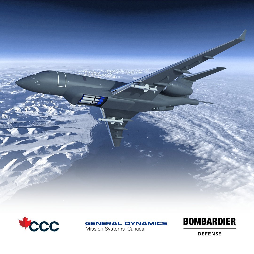 The @CanComCorp, @GDMS_C, and #BombardierDefense have signed a memorandum of understanding (MOU) to support export opportunities for Canadian next-generation long-range multi-mission patrol aircraft solutions.
