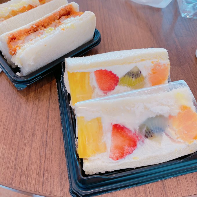 通院のご褒美サンド 