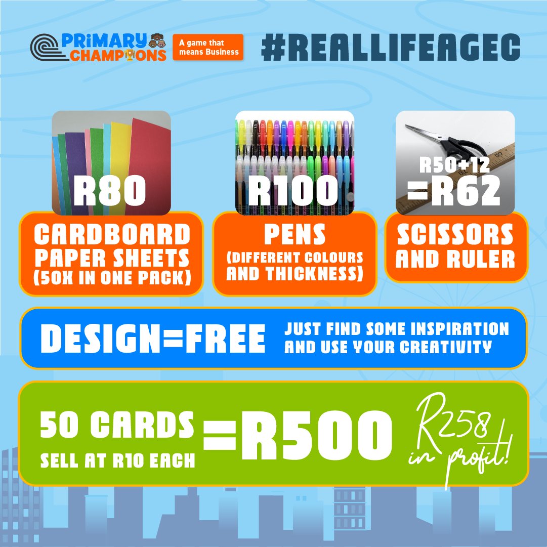 🎉 The Festive Season is just around the corner. And with it, we've got an innovative business idea that your child might want to try out...

#AGEC #FestiveSeason #Celebration