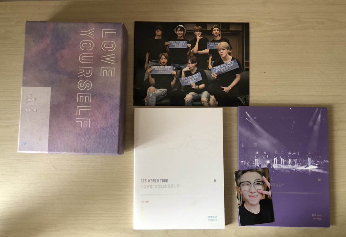 [WTS BTS LOVE YOURSELF WORLD TOUR DVD]

Unsealed Official BTS Love Yourself World Tour DVD PC Namjoon RM

💵: 550K
📍: INA

Boleh minta videoin yaa
Negotiable Price

Bisa Pindah Ke shopee
#BTS #BTSWTS #jajanbighit #jajanhybe #btsrareitem #btsunsealed #btspreloved