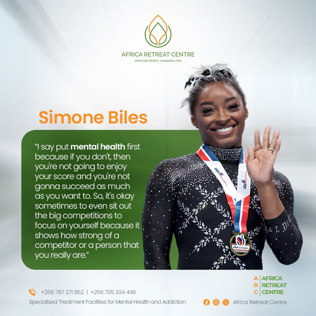 Happy Fri-YAY! We finished the week strong 💪🏾 #MentalHealthMatters #FinishingStrong #MentalHealthAwareness @Simone_Biles