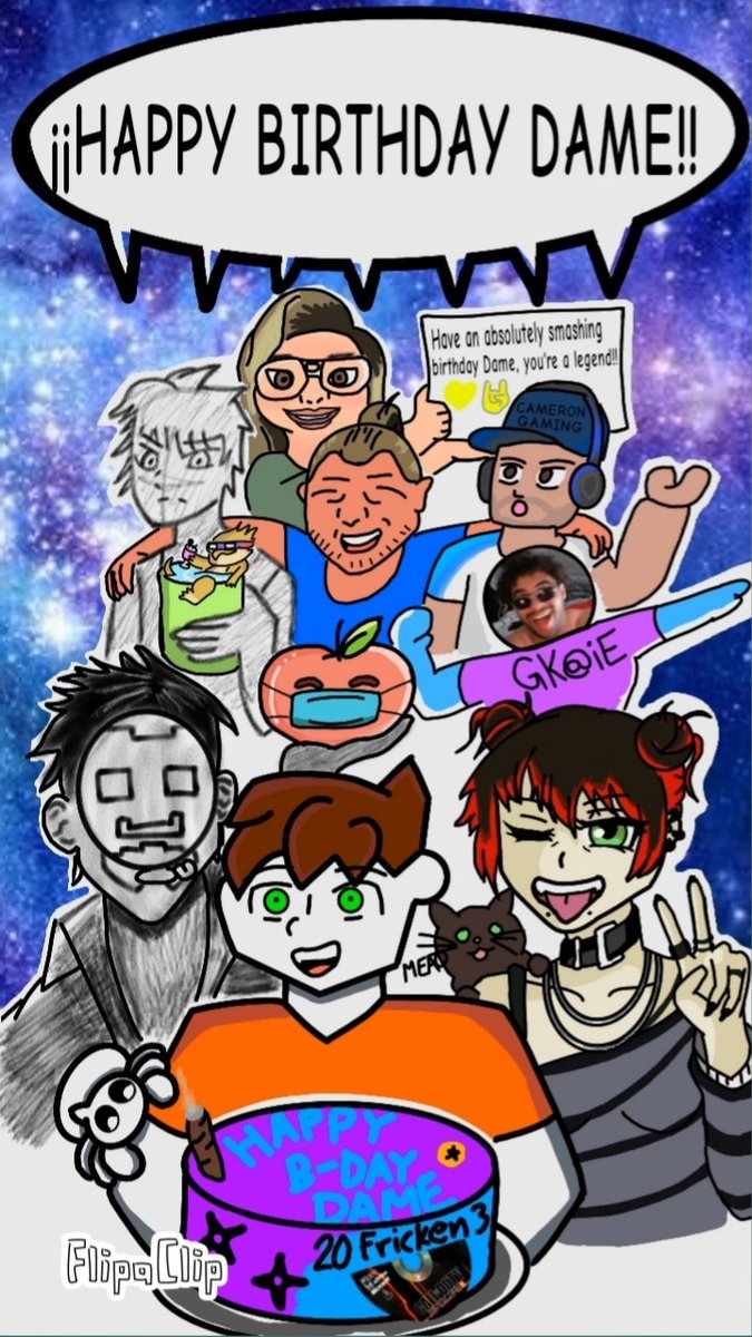 SPIDERGHOST_5's tweet photo. This is a drawing that I did for @dmanrosa it was is birthday on a pass stream let him know that we are all here https://t.co/rQ6K3OH977
