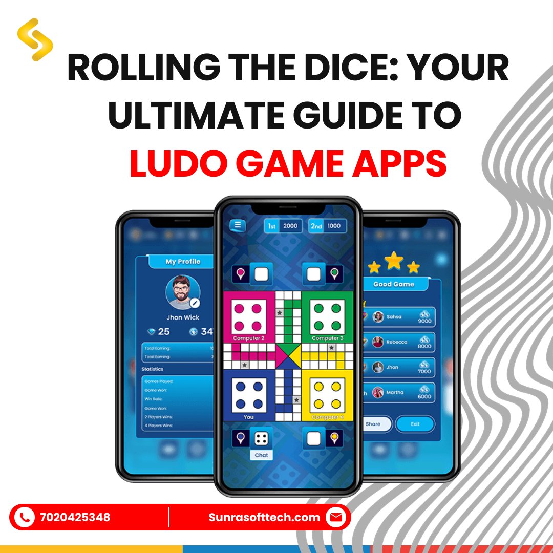 sunrasofttech's tweet photo. Ludo applications commonly present diverse game variants, multiplayer functionalities, and occasionally customizable settings or themes. They cater to casual gaming and fostering remote connections with friends.

Explore further details in this blog post: https://t.co/nq6llwhU0O https://t.co/xAkCHXmW37