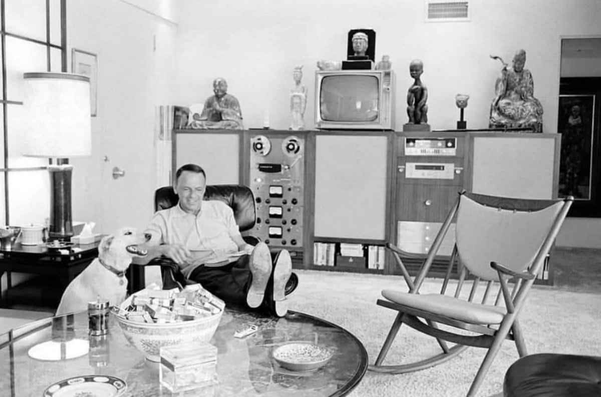 Frank Sinatra's Hi-Fi System, 1965.