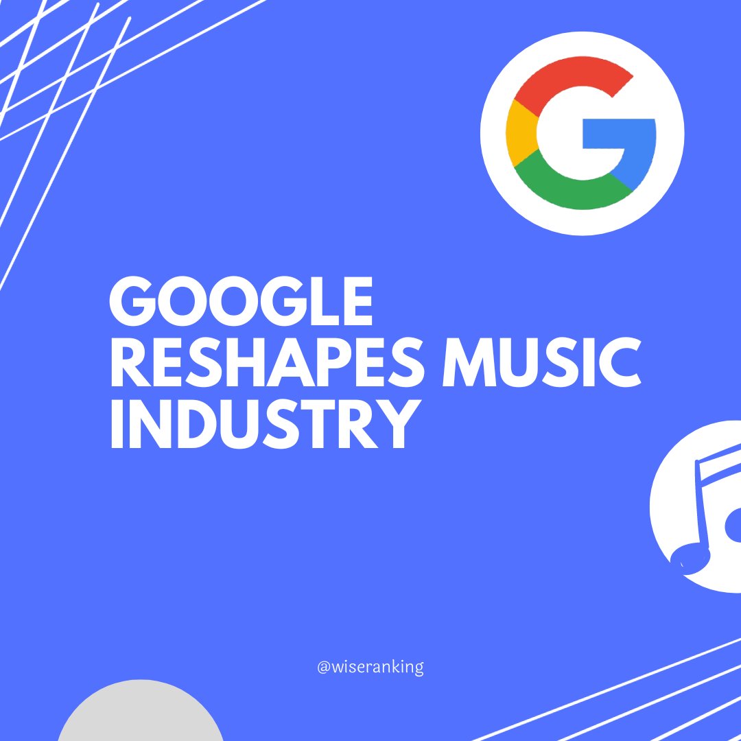 itswiseranking's tweet photo. The latest launch by Google — Lyria is an AI music generation model. https://t.co/xwqUQo09CL