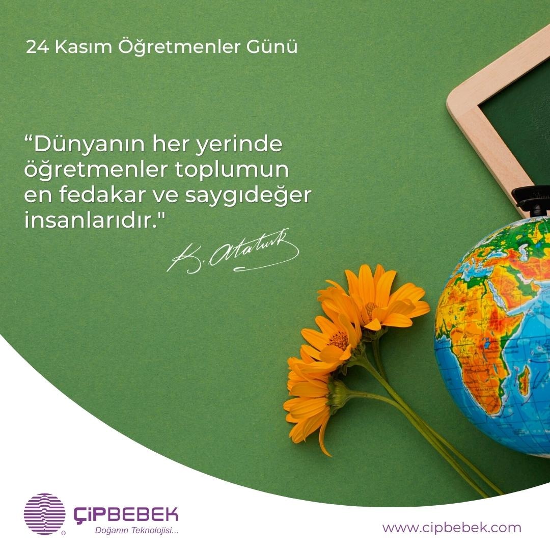 "Dünyanın her yerinde öğretmenler toplumun en fedakâr ve saygıdeğer insanlardır."
Mustafa Kemal Atatürk

Tüm öğretmenlerimizin öğretmenler günü kutlu olsun....

#24kasımöğretmenlergünü #öğretmenlergünükutluolsun #başöğretmenmustafakemalatatürk #türkiye