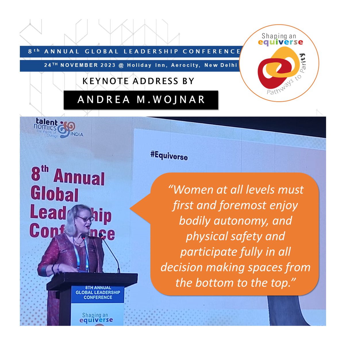 The LIVE keynote at our conference has just kicked off, Click the link below to join the live conference and participate in shaping a equitable world - 

🔗youtube.com/watch?v=X5yORI…
💬#EquiverseConference #LiveNow #JoinTheDiscussion