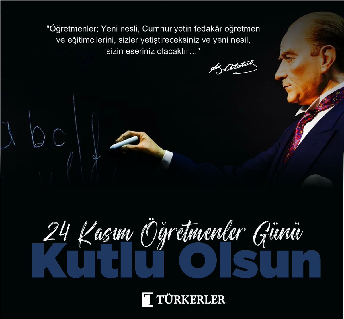 Öğretmenlerin ışığı altında olan hiçbir çocuğun karanlıkta kalması mümkün değil, yetiştirdiğiniz ve yetiştireceğiniz çocuklara verdiğiniz emek için çok teşekkürler. 
#türkerlerizbiz #türkerlerholding #türkerler50yıl