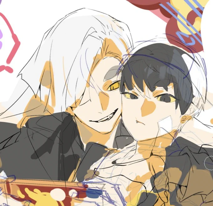 Now ready to start another artbook project  This proj will focus on THEM  THEM !!! #oc