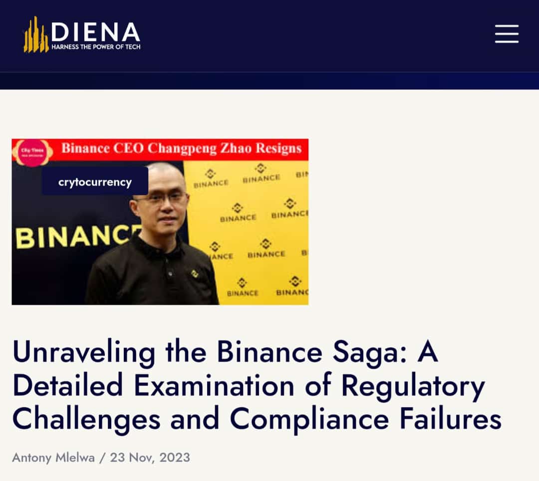 dienacademy's tweet photo. Introduction:
The cryptocurrency world was recently shaken by Binance, one of the largest and most influential cryptocurrency exchanges, facing a staggering $4.3 billion fine. Read more

https://t.co/6E8keo0iCD https://t.co/PaOJOo5dK8