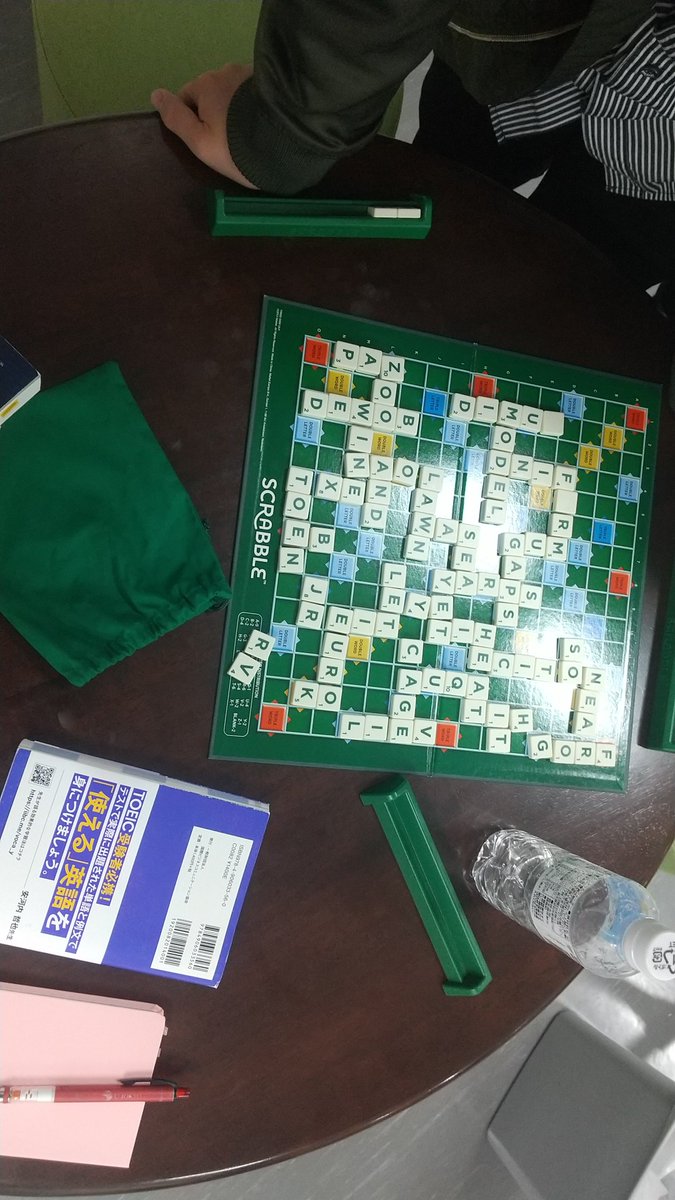 EpuuCommons's tweet image. We did the scrabble last week! Two students joined in the game. It was very fun!