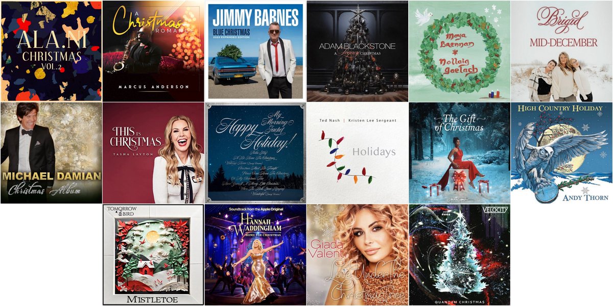 Christmas Music News (@newxmasmusic) on Twitter photo Happy #ReleaseDay to:
<a href="/alaniofficial/">ALA.NI</a>
<a href="/mandersonsax/">Marcus Anderson</a>
<a href="/JimmyBarnes/">Jimmy Barnes</a>
<a href="/adamblackstone/">Adam Blackstone</a>
<a href="/moyaclannad/">Moya Brennan</a>
instagram.com/brigidtrio
<a href="/michaeldamian1/">Michael Damian</a> (11.21)
<a href="/TLLayton/">Tasha Layton</a>........ Happy #ReleaseDay to:
<a href="/alaniofficial/">ALA.NI</a>
<a href="/mandersonsax/">Marcus Anderson</a>
<a href="/JimmyBarnes/">Jimmy Barnes</a>
<a href="/adamblackstone/">Adam Blackstone</a>
<a href="/moyaclannad/">Moya Brennan</a>
instagram.com/brigidtrio
<a href="/michaeldamian1/">Michael Damian</a> (11.21)
<a href="/TLLayton/">Tasha Layton</a>........