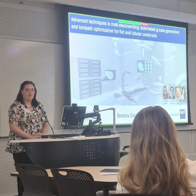 Today we supported @NaomiCPaxton and @BLeeDevlin with their talks at the @ASBTE1 #QLD Regional Showcase. What a wonderful event - it was great to hear from so many #amazing people with such #diverse research topics 👏 Go team! #conference #research #microtia #MEW #3DP #gcode