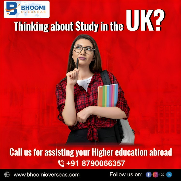 'Ready to embark on your higher education adventure in the UK? Apply now and take the first step towards your dreams! 

#studyvisa #studyabroad #UKStudyVisa #EducationAbroad #exploretheuk #visa #applynow #highereducation #internationalstudents #visaconsultants #bhoomioverseas