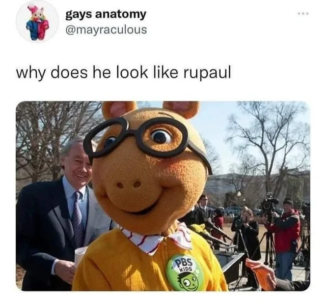 #rupaul #arthur https://t.co/oi7jcN7XRB<a href="/tag/rupaul"class="tags">#rupaul</a><a href="/tag/arthur"class="tags">#arthur</a>