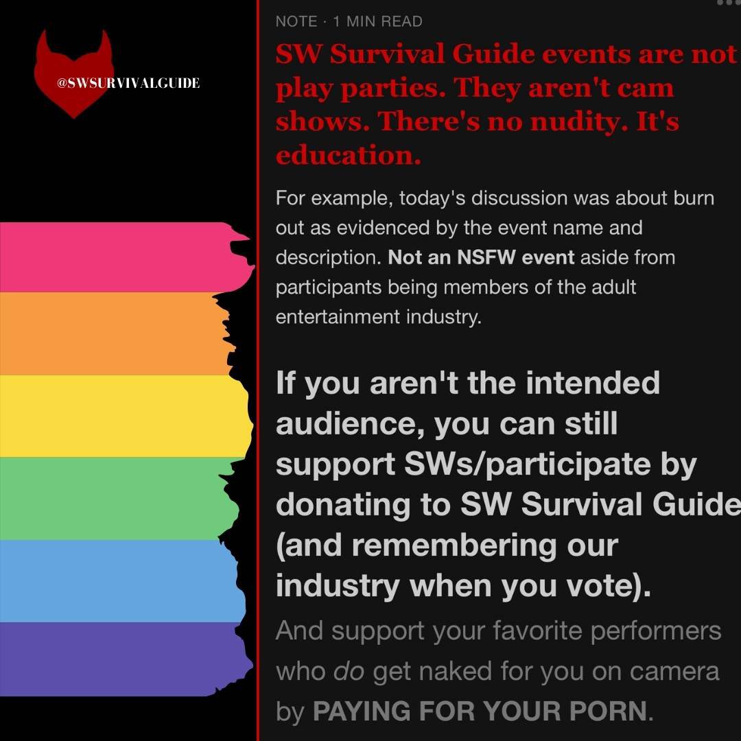 We're on FetLife. And we said what we said. https://t.co/QPhi8rOcnr