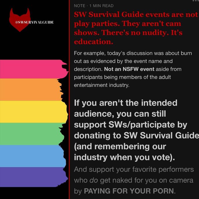 We're on FetLife. And we said what we said. https://t.co/QPhi8rOcnr<a href="/tag/worldaidsday"class="tags"><span>#worldaidsday</span></a><a href="/tag/communityleaders"class="tags"><span>#communityleaders</span></a><a href="/tag/sciencenotst"class="tags"><span>#sciencenotst</span></a>