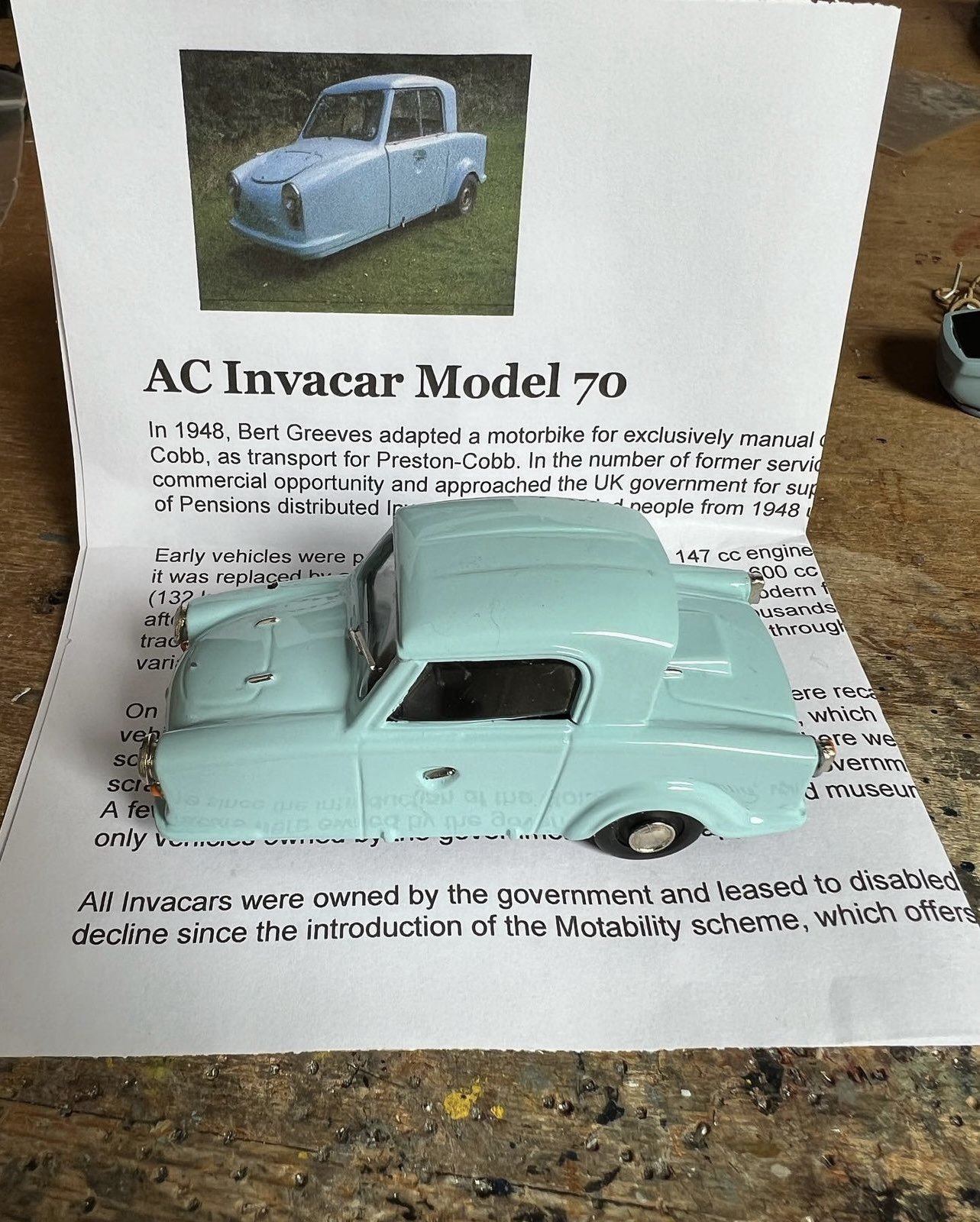 AC Invacar - Pale Blue AC Invacar - Pale Blue