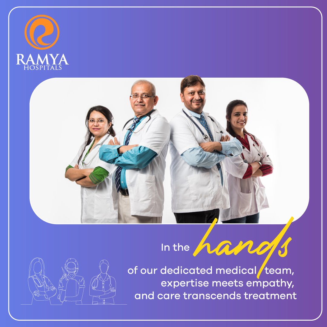 RamyaHospitals's tweet photo. Our doctors and medical staff aren't just experts in their fields; they're deeply caring, supporting patients through their most difficult times.

Visit:  https://t.co/KwbOSOyzHM, or contact us at 9032881544. 

#RamyaHospitals #Hyderabad #Secunderabad #Bowenpally https://t.co/9KVmNBqtu8