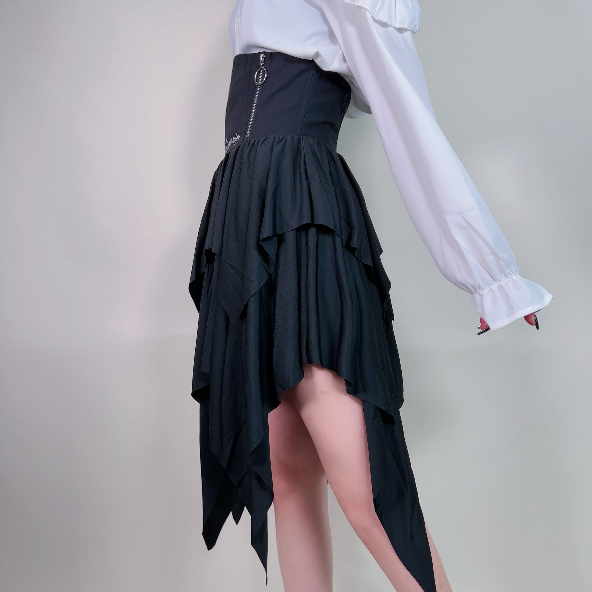 ハイウエスト コルセット風ASYMMETRY SKIRT | NIER CLOTHING powered by BASE