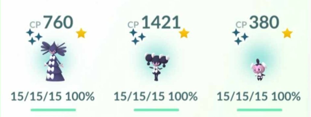 PokemongoRoD's tweet photo. Always love then I get the complete family! #Shundo #Gothitelle #Gothorita #Gothita #GothPokemon #RideorDie #PokemonGoRideorDie https://t.co/M7tEcTC6nb