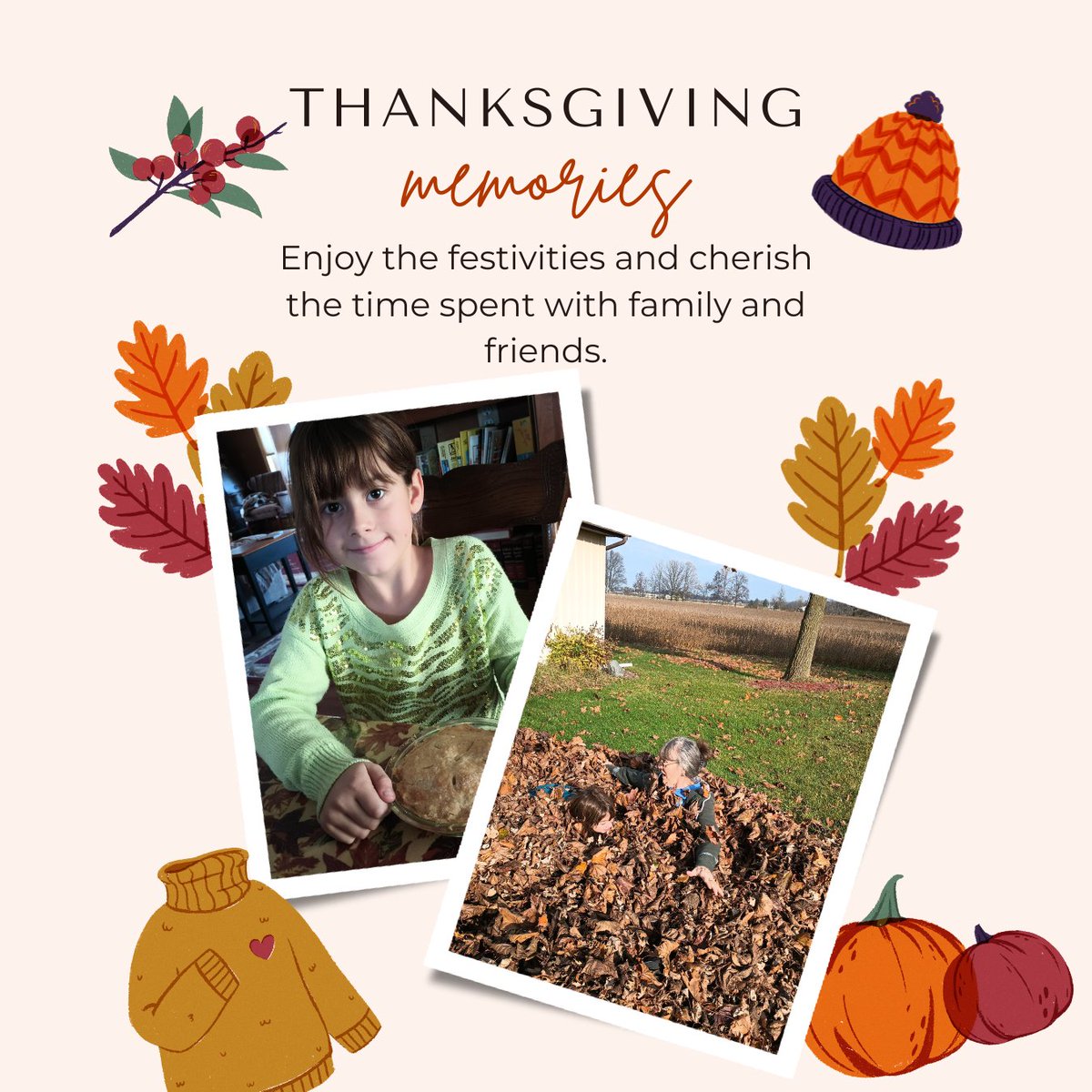 Thanksgiving Day memories 🧡🍁

Seasoned with love and gratitude.