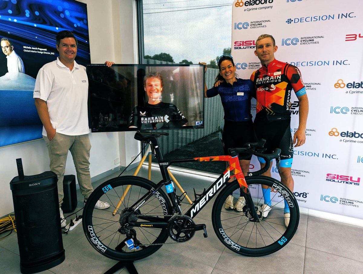 Victorious morning! <a href="/BHRVictorious/">Team Bahrain Victorious</a>