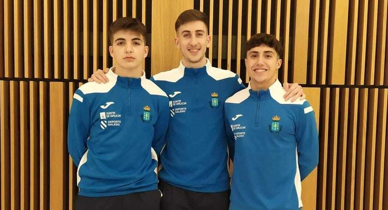 Tres karatecas del Carballo, contra los mejores del mundo lavoz.gal/j3_vg2