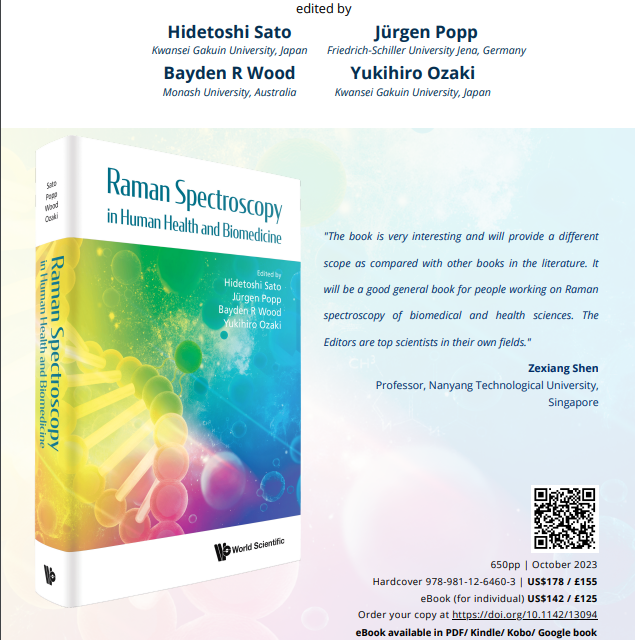 📖NEW BOOK!📖 Edited by 3 Fellows of <a href="/RoySocChem/">Royal Society of Chemistry</a>, it spotlights novel methods in Raman spectroscopy such as chemometrics, #DataScience &amp; #MachineLearning, and applications in health and biomedical sciences: doi.org/10.1142/13094
#compchem #ArtificialInteligence #MedTwitter