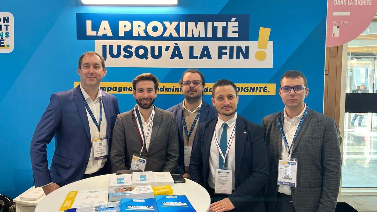 👏 Grand bravo à notre équipe <a href="/ADMDFRANCE/">Mourir dans la Dignité</a> au #SMCL2023 pendant 3 jours.
Merci aux élus en visite sur notre stand au Salon des Maires et des Collectivités Locales 2023 qui se sont renseignés sur l’accompagnement en #FindeVie.
Il y a beaucoup à faire pour le droit de mourir dans la