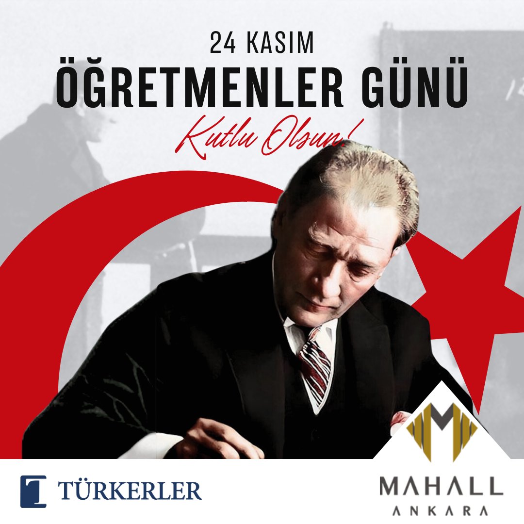 Başta Başöğretmen Mustafa Kemal Atatürk olmak üzere tüm öğretmenlerimizin 24 Kasım Öğretmenler Günü’nü kutlarız!