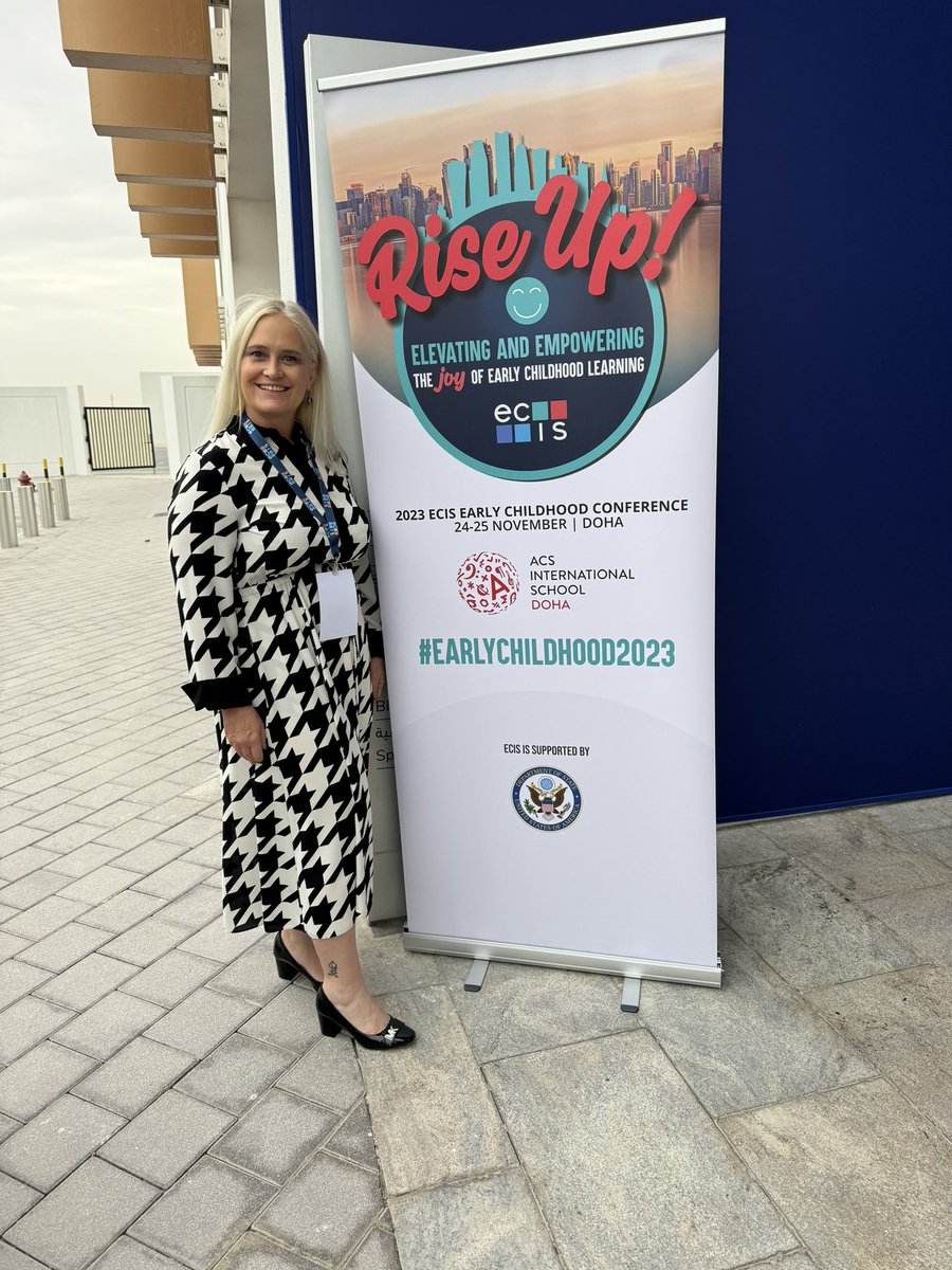 Heading into Rise Up #EARLYCHILDHOOD2023 @ACSintschools Very excited for this opportunity to learn from educators around the world!