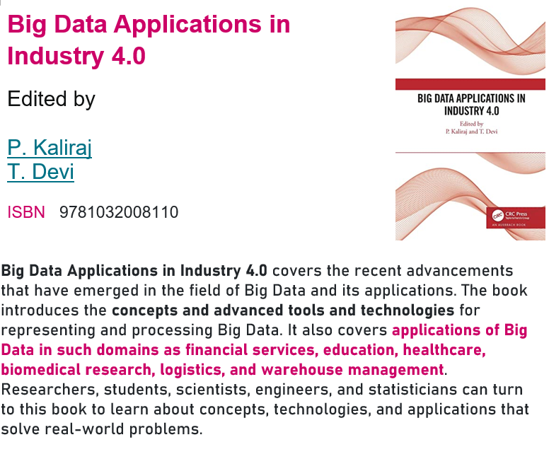 tdevi5's tweet photo. #bigdata #industry #industry40 #bookstagram #library #mustread #editor #author #goodreads #taylorandfrancis #education #biomedicalresearch #warehousemanagement #MangementInformationSystems #IndustrialManagement&amp;Leadership #DatabaseStorage&amp;Design
URL : https://t.co/sVcH2v3sv8 https://t.co/HymkhHn8oP