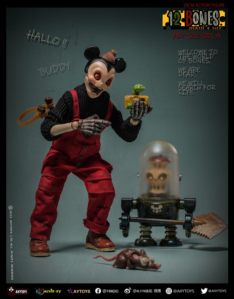 axytoys's tweet photo. AXYTOYS NEW SERIES.🔥
12 BONES🔥
#axytoys #actionfigures #actionfigurephotography #12bones https://t.co/9NOtBf10wj