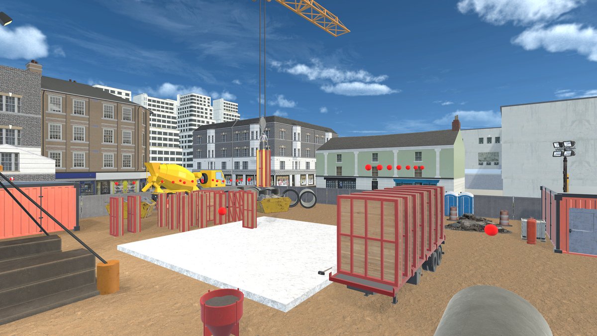 Sunlight_de's tweet photo. Sunlight Games hat ein neues Update für das im Early Access befindliche Spiel „Construction Playground“ veröffentlicht. Das Update bringt einige neue Features! https://t.co/KMM4MeVijC #VR #VirtualReality #steamgames #HTCVive #VALVEIndex https://t.co/2yr6koeWXn