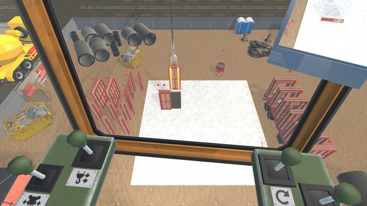 Sunlight_de's tweet photo. Sunlight Games hat ein neues Update für das im Early Access befindliche Spiel „Construction Playground“ veröffentlicht. Das Update bringt einige neue Features! https://t.co/KMM4MeVijC #VR #VirtualReality #steamgames #HTCVive #VALVEIndex https://t.co/2yr6koeWXn