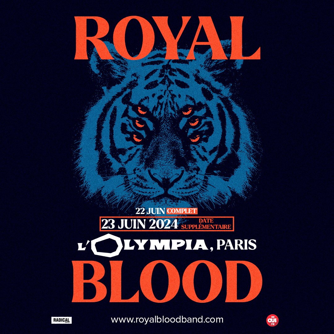 Due to extra demand, we’re excited to be adding an additional night at @Lolympia, tickets go on sale at 12pm CET today olympiahall.com/agenda/royal-b…
