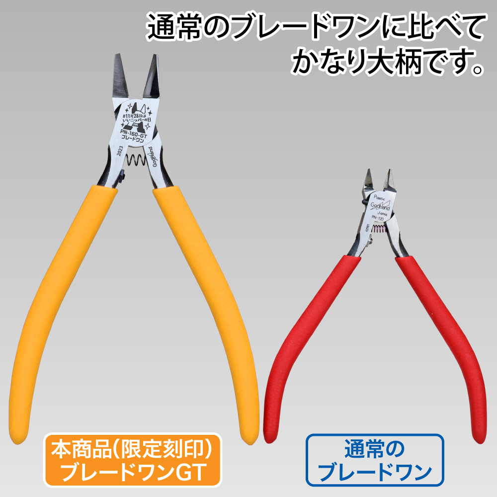 11月28日はいいニッパーの日／ 限定刻印版で発売される新商品