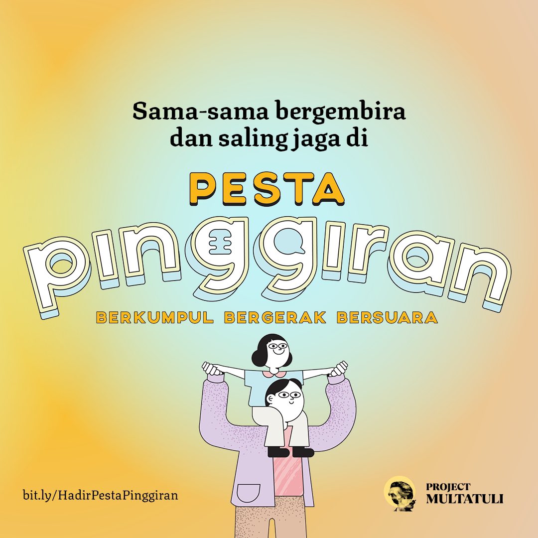 Kalau ada apa-apa, warga boleh minta tolong tim keamanan yang pakai baju merah-merah atau panitia yang tentunya pakai (((baju panitia))). 👚

Satu hal yang pasti: kita mau bergembira di pesta! Maka, mari saling menghargai dan saling jaga. 🫶🏻