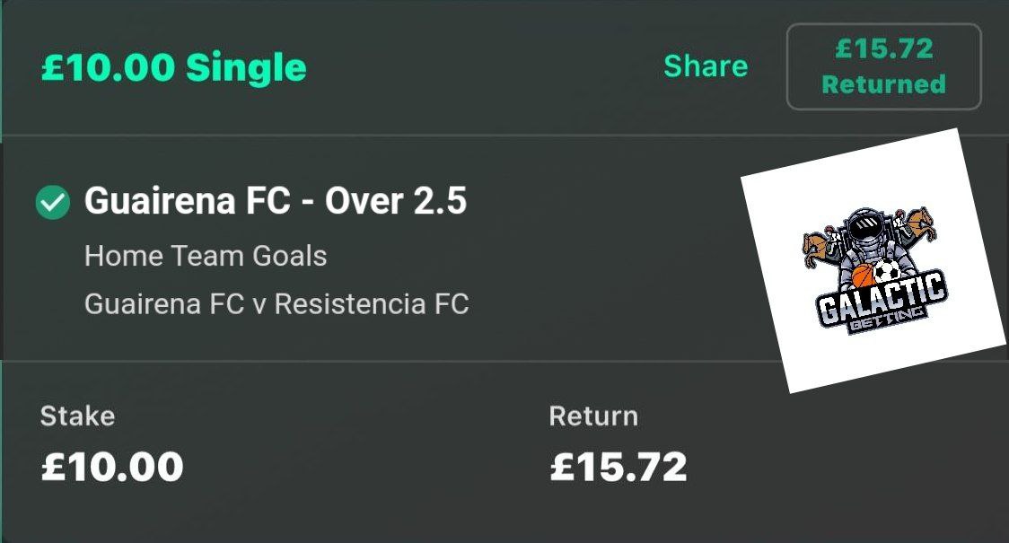 Members Are Making Lovely Profit once again we give all of our members a stake plan to follow for long term profit and success.

Come and get involved.

t.me/+Cb3dyskFLCxkZ…

#ladderchallenge 
#FreeBet 
#bettingpicks 
#FreePlays 
#freebets 
#footballbets 
#soccertips 
#bet365