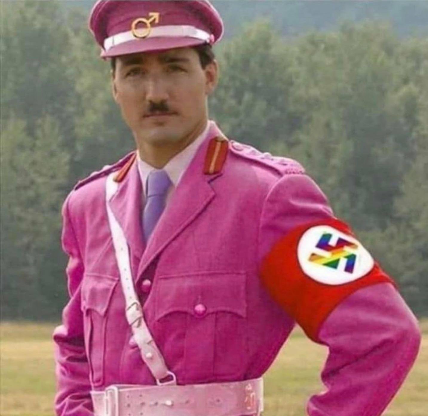 A Real Sigma Male on X: Justin Trudeau being a gay nazi  https://t.co/gJCMEPBu5j / X